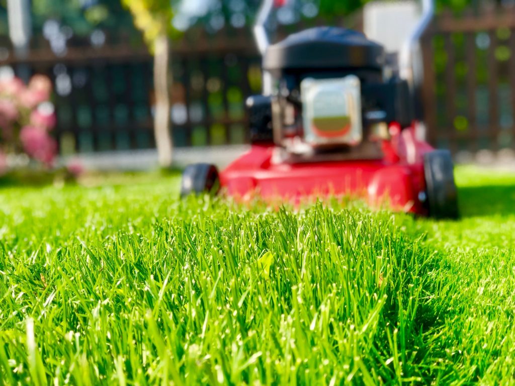Lawn mowing