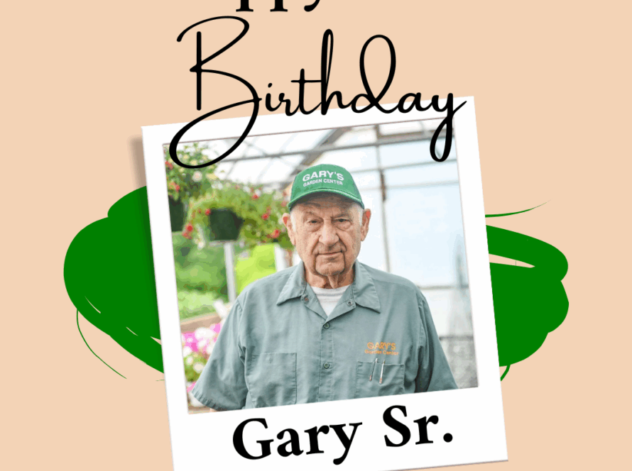 Happy 90th birthday to Gary Sr.!